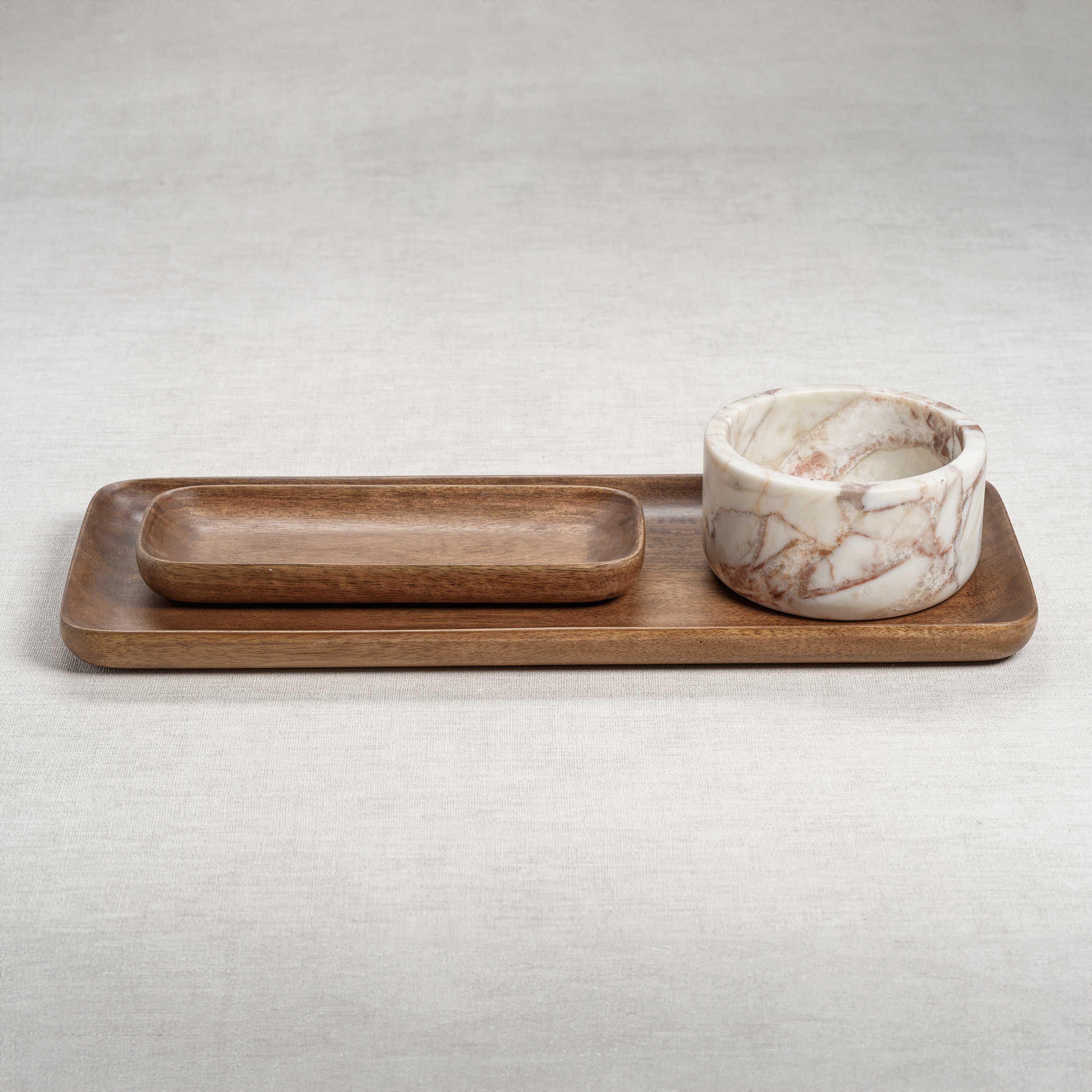 Image of Rosso Verona Matte Marble Bowl / Wine Coaster