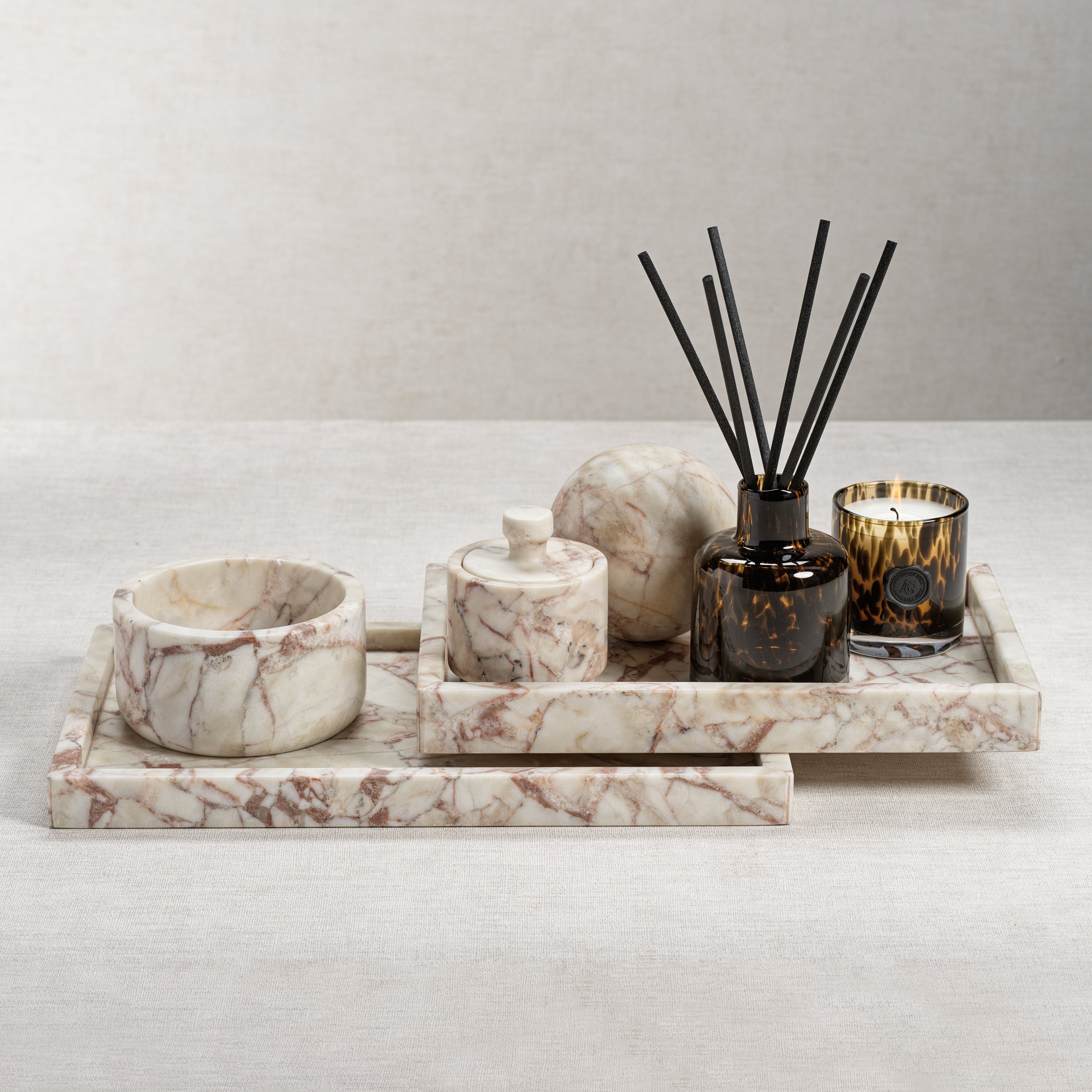 Image of Rosso Verona Marble Tray