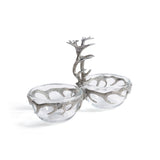 St. Anton Pewter & Glass Condiment Set by The Favorites