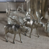 St. Anton Pewter Moose Design Salt & Pepper Shakers