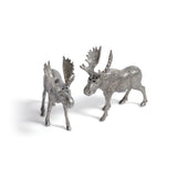 St. Anton Pewter Moose Design Salt & Pepper Shaker by The Favorites