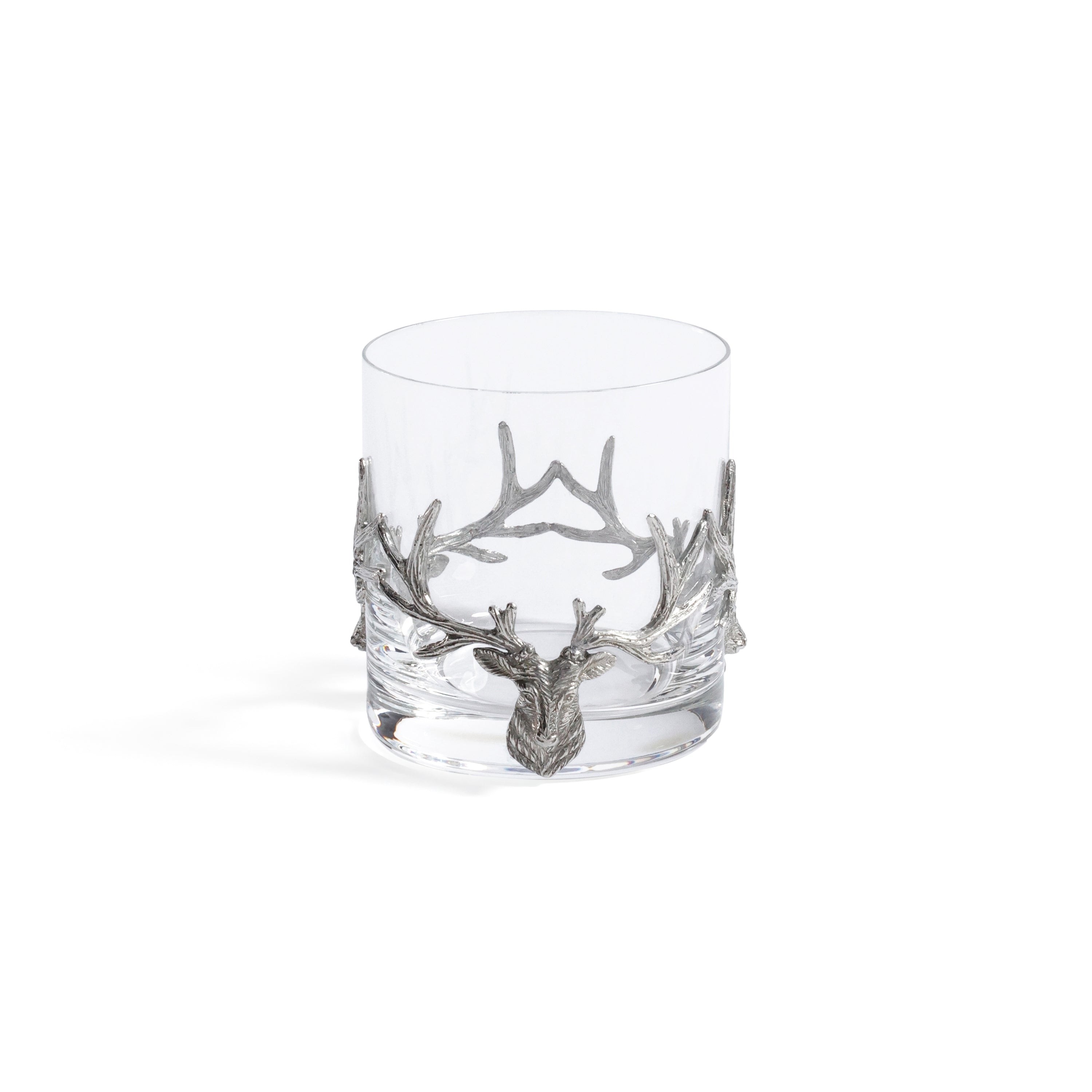 St. Anton Pewter & Glass Rock Glass by The Favorites