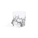 St. Anton Pewter & Glass Rock Glass, 280 ml