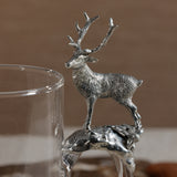 St. Moritz Pewter & Glass Pitcher
