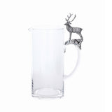 St. Moritz Pewter & Glass Pitcher by The Favorites