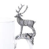 St. Moritz Pewter & Glass Pitcher