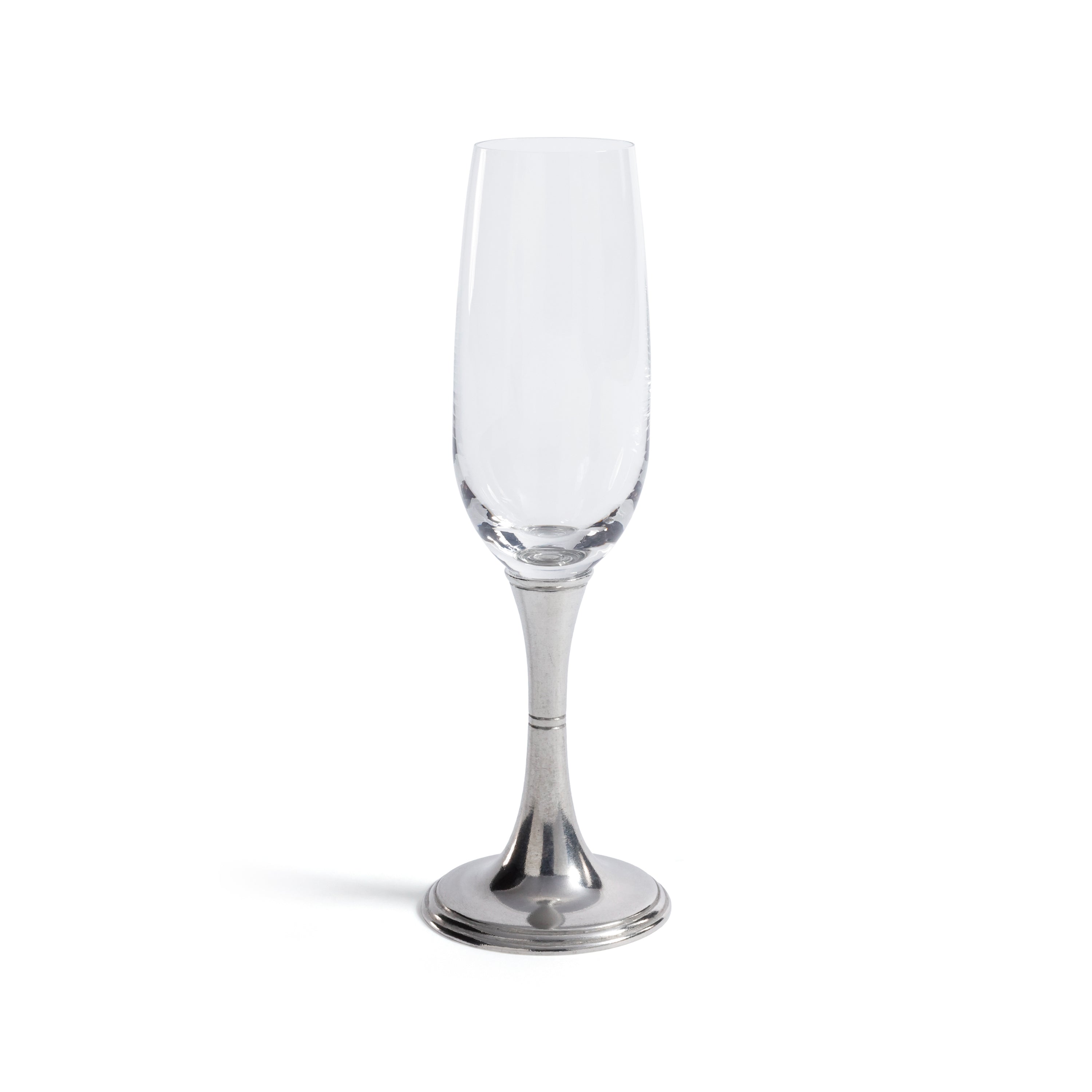 St. Moritz Pewter & Glass Champagne Flute by The Favorites