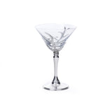 St. Moritz Pewter & Glass Martini Glass by The Favorites
