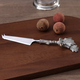 St. Anton Wood Cheese and Charcuterie Board with Pewter Cheese Knife