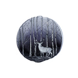 Wilderness Glass Dessert Plates, Set of 6