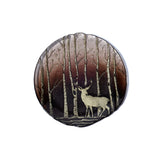 Wilderness Glass Dessert Plates, Set of 6