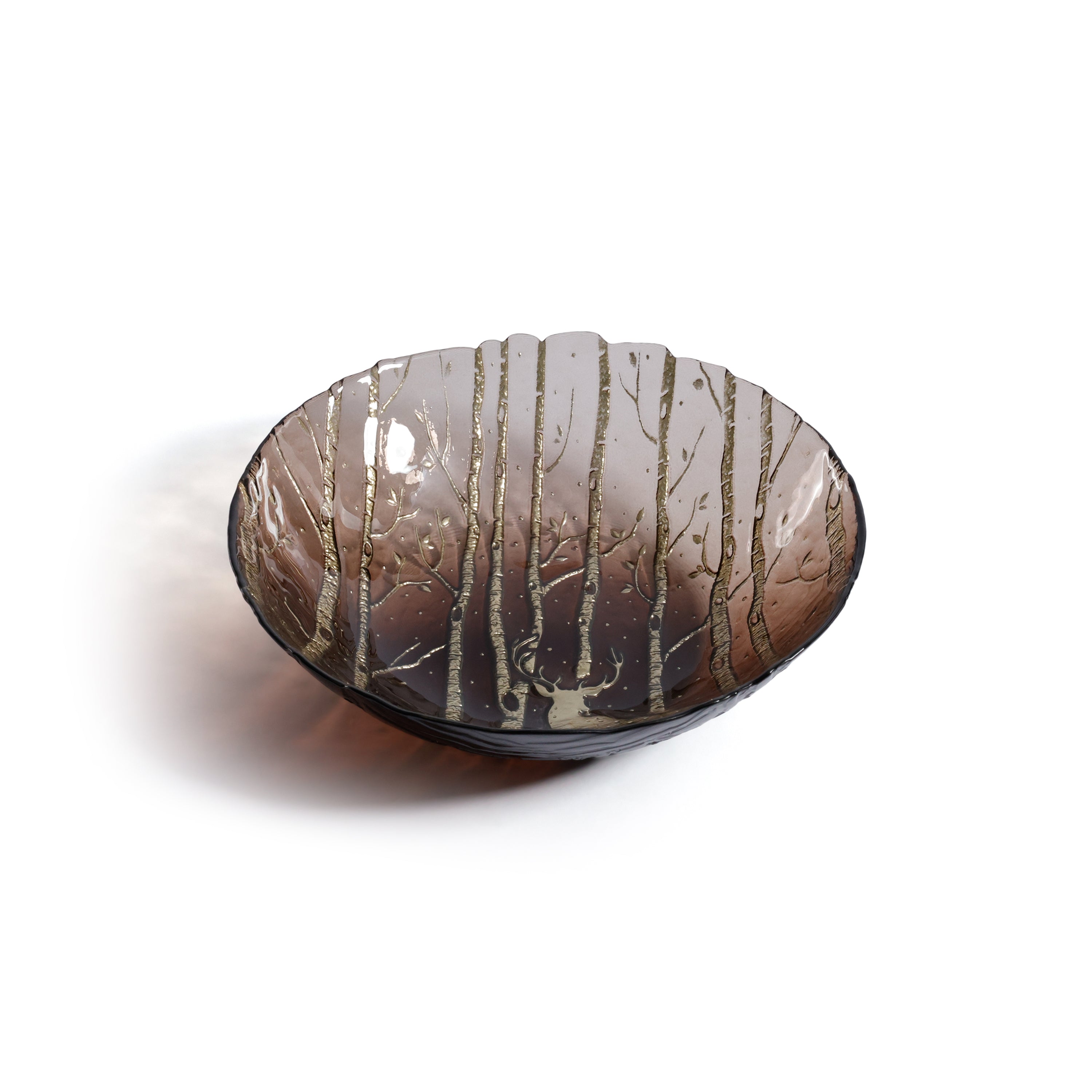 Wilderness Glass Serving Bowls, Set of 6 – Side Dish & Appetizer Bowls by The Favorites
