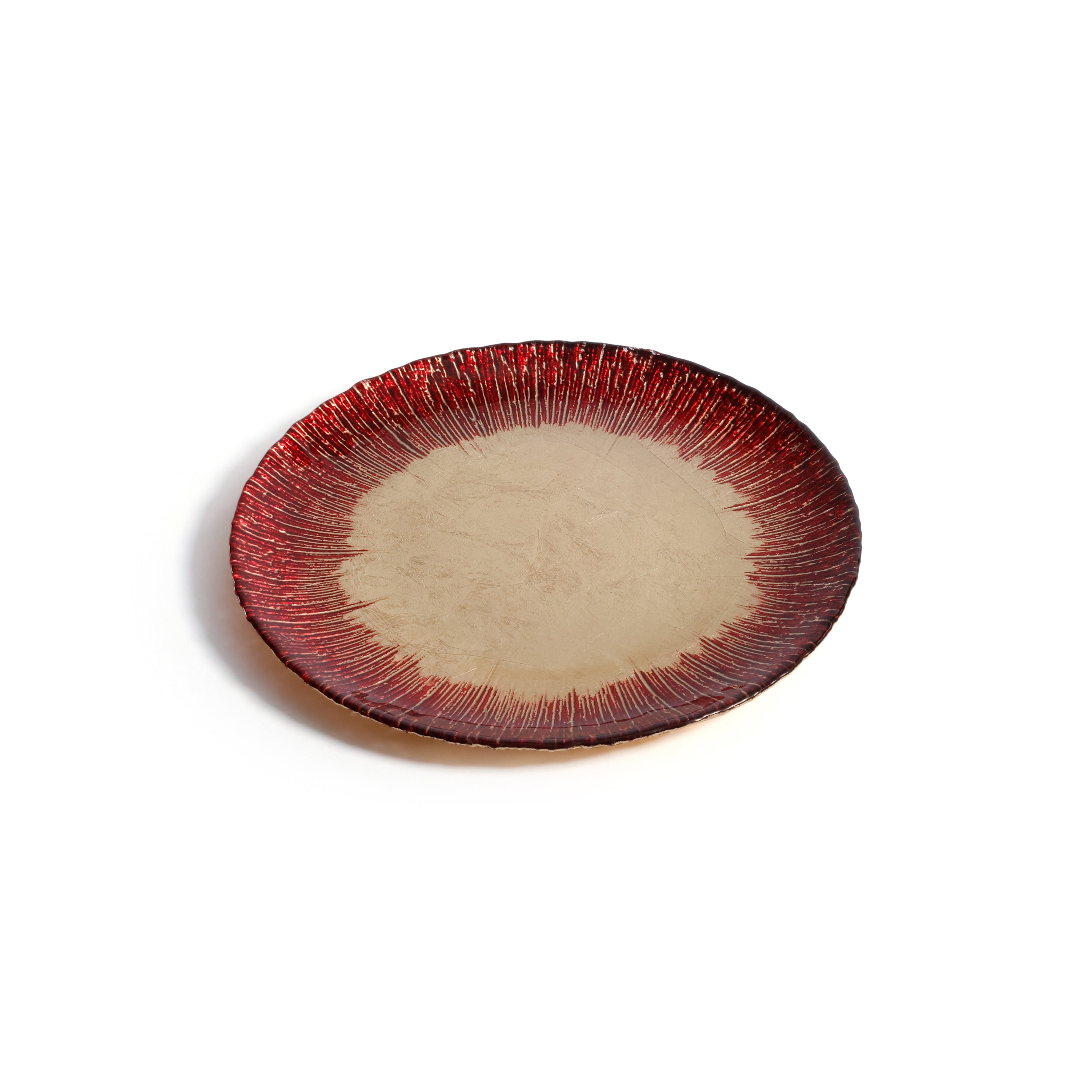 Celestial Rim Glass Dessert Plates, Set of 6 by The Favorites
