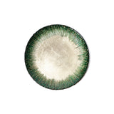 Celestial Rim Glass Dessert Plates, Set of 6