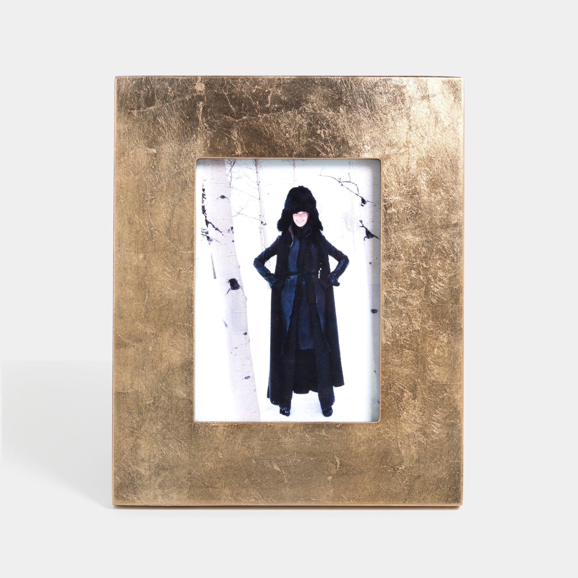 Gold Leaf Photo Frame