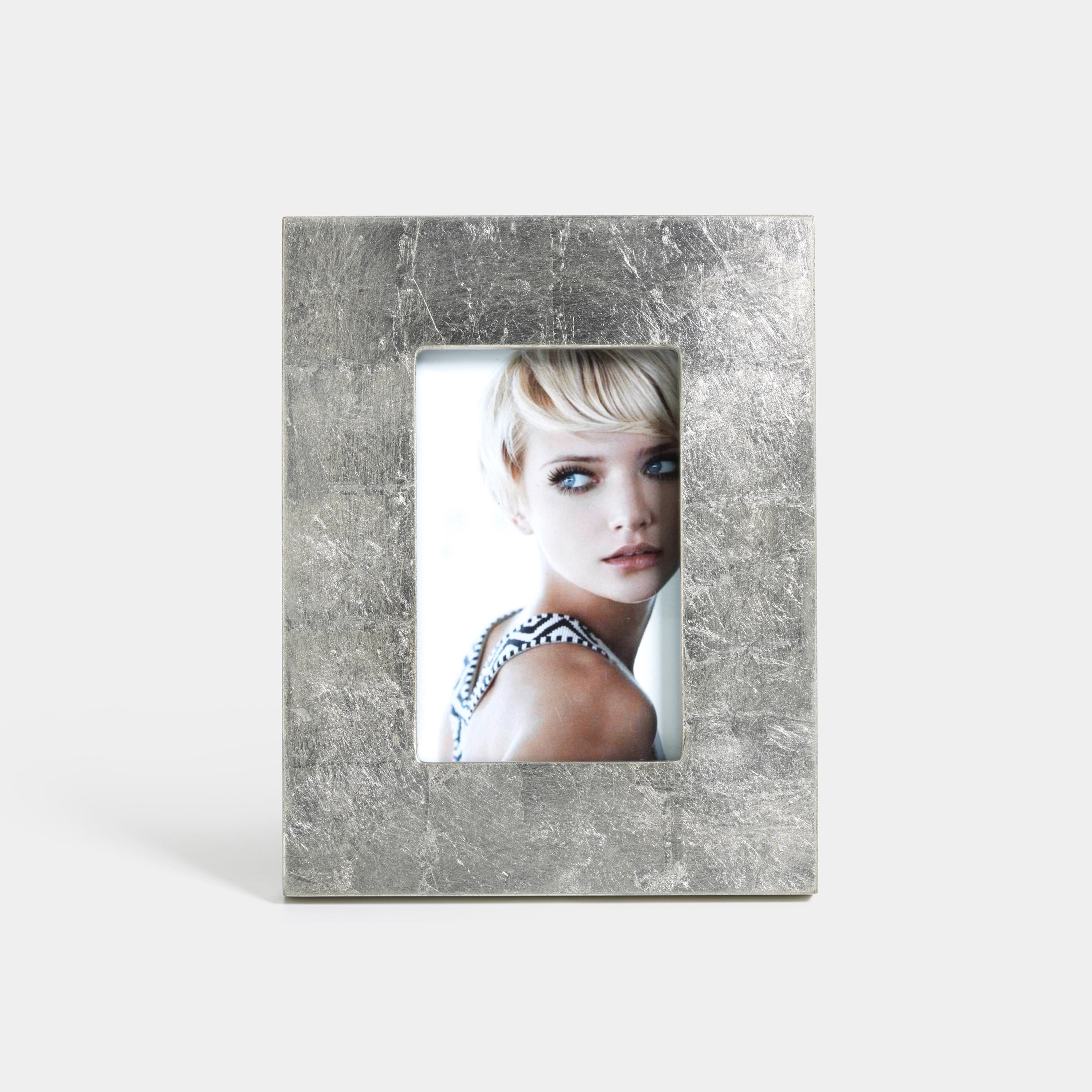 Image of Silver Leaf Photo Frame