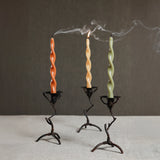 Lumière Twist Formal Candles- Set of 6 - 12 in Amber Dune