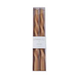 Lumière Twist Formal Candles- Set of 6 - 12 in,  Desert Beige