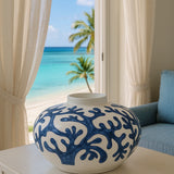Bermuda Coral Stoneware  Vase